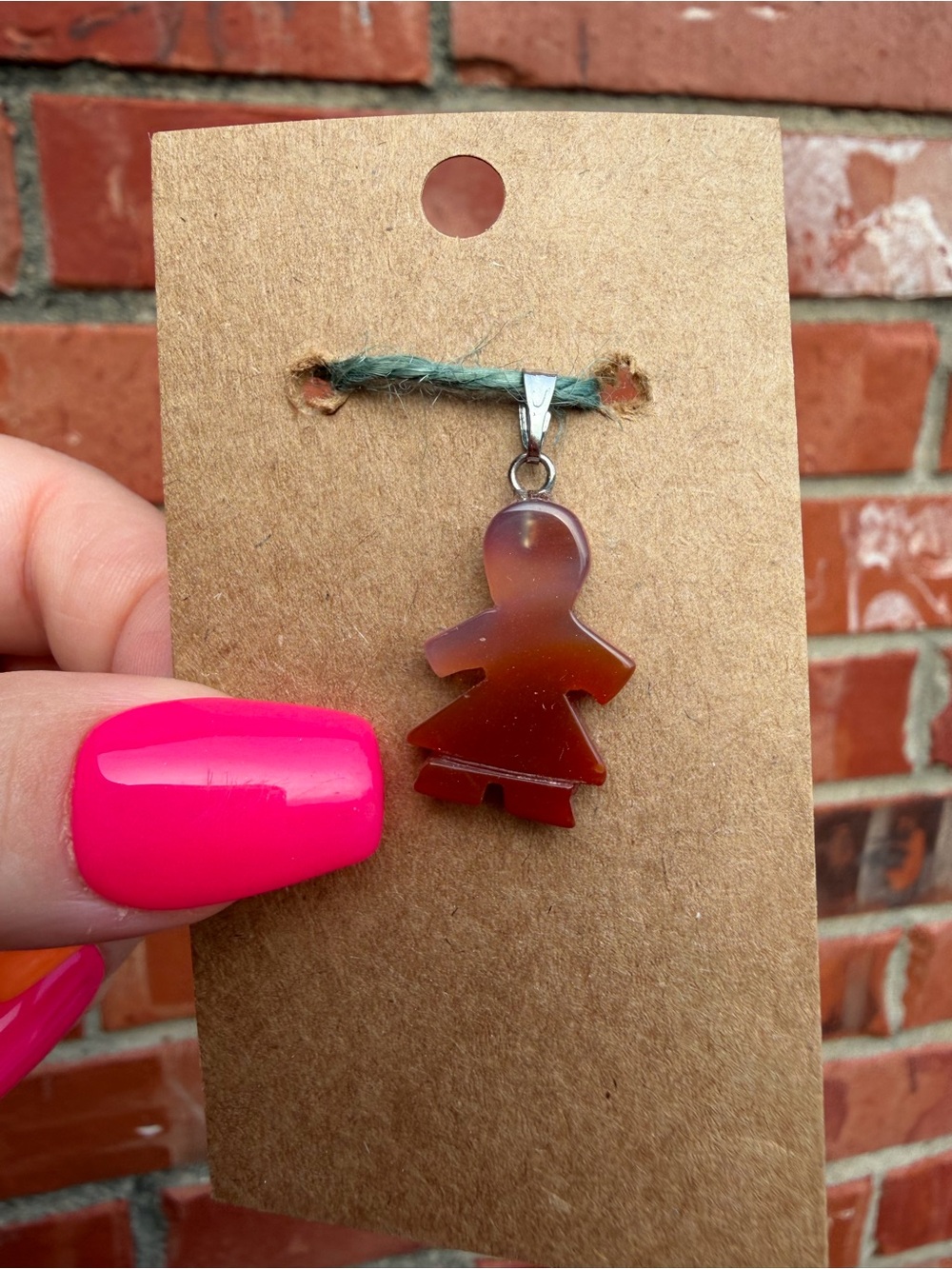 Carnelian person Pendant